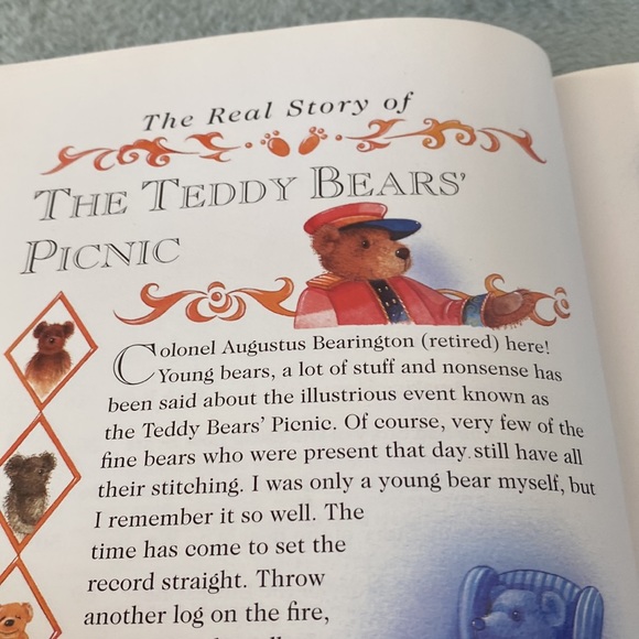 The Teddy Bear Collection Book by Nicola Baxter 96 pages great illustrations - Picture 14 of 16